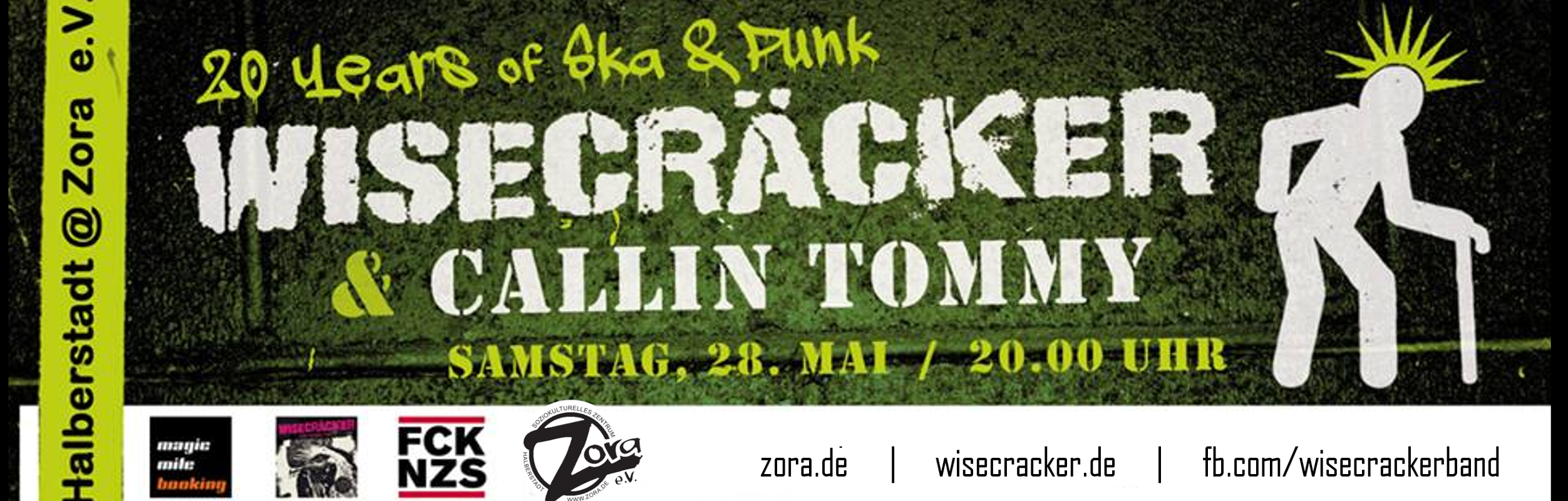Wisecracker und Callin Tommy am 28.05.2016 in der Zora in Halberstadt