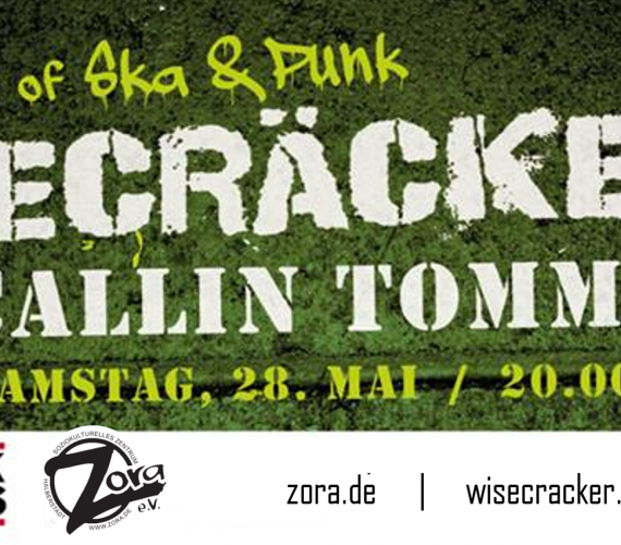 Wisecracker und Callin Tommy am 28.05.2016 in der Zora in Halberstadt